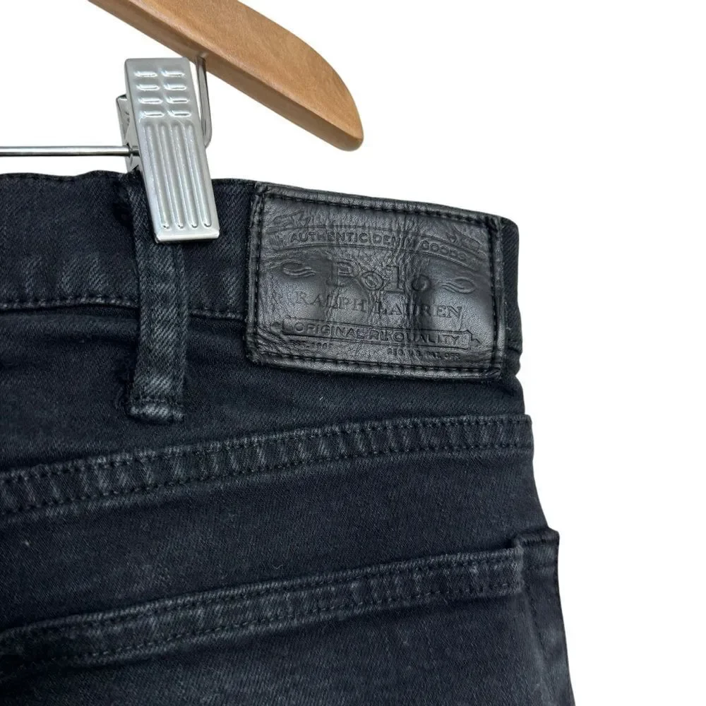 Polo by Ralph Lauren Men's Straight Jeans - Dark Gray - Picture 7 of 8